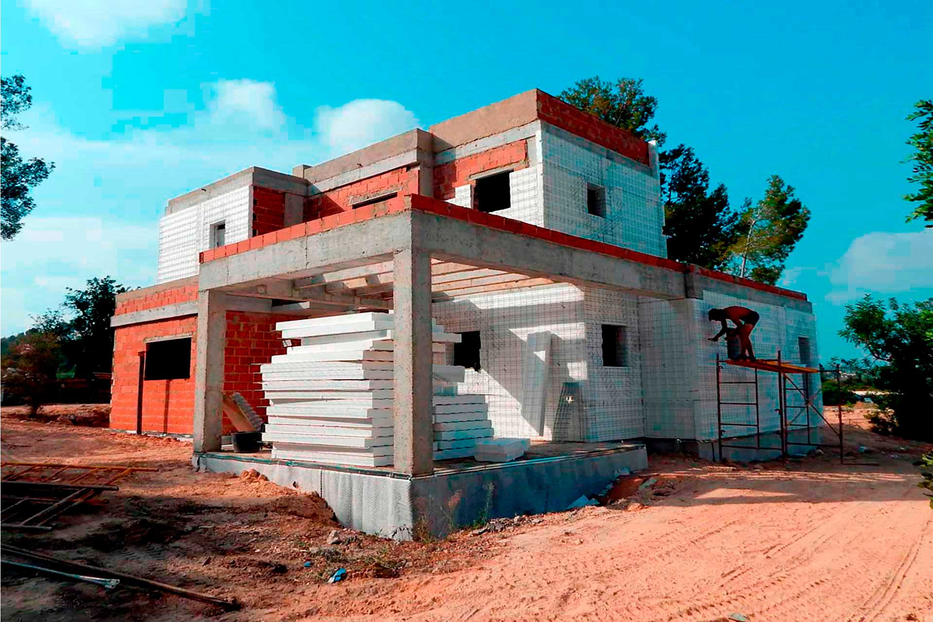 Aislamiento térmico SATE en Mallorca